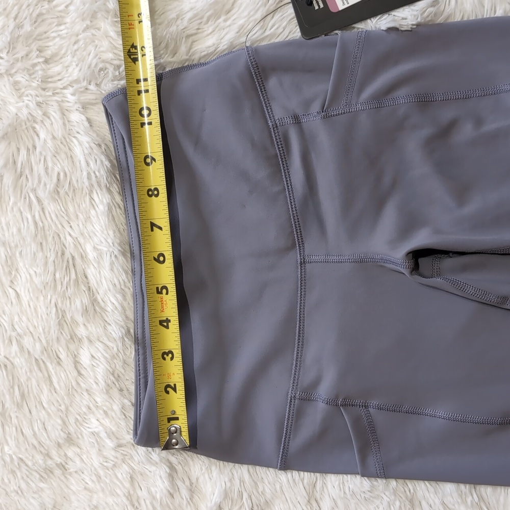 NWT 90 Degree by Reflex Grey Squat Proof High Waist Legging Size XS - Picture 11 of 13